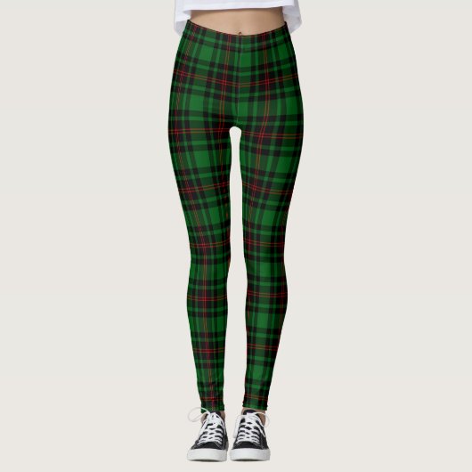 Scotstee Clan Beveridge Tartan Vrouwelijke Legging (Voorkant)