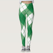 Scotstee Clan Bias Tartan Women Leggings (Voorkant)