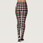 Scotstee Clan Borthwick Ancient Crest Tartan Vrouw Leggings (Achterkant)