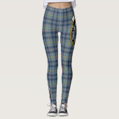 Scotstee Clan Boswell Crest Tartan Vrouwen Legging (Voorkant)