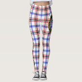 Scotstee Clan Boswell Modern Crest Tartan Vrouwen Leggings (Voorkant)