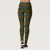 Scotstee Clan Brisbane Crest Tartan Vrouwen Leggin Leggings (Achterkant)