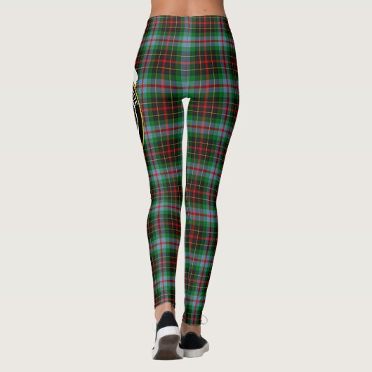 Scotstee Clan Brodie Modern Crest Tartan Vrouwen Leggings (Achterkant)
