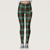 Scotstee Clan Brodie Modern Crest Tartan Vrouwen Leggings (Voorkant)