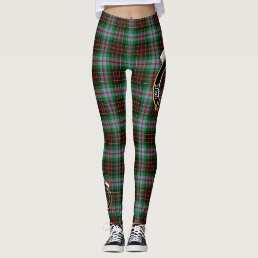Scotstee Clan Brodie Modern Crest Tartan Vrouwen Leggings (Voorkant)