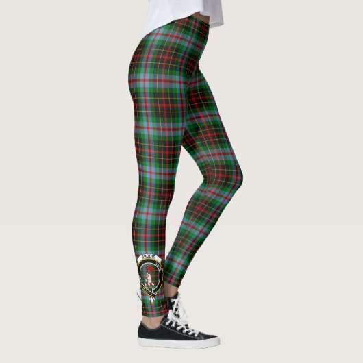 Scotstee Clan Brodie Modern Crest Tartan Vrouwen Leggings (Rechts)