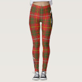 Scotstee Clan Bruce Crest Tartan Vrouwen Leggings (Voorkant)