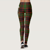 Scotstee Clan Buchan Crest Tartan Vrouwen Leggings (Achterkant)