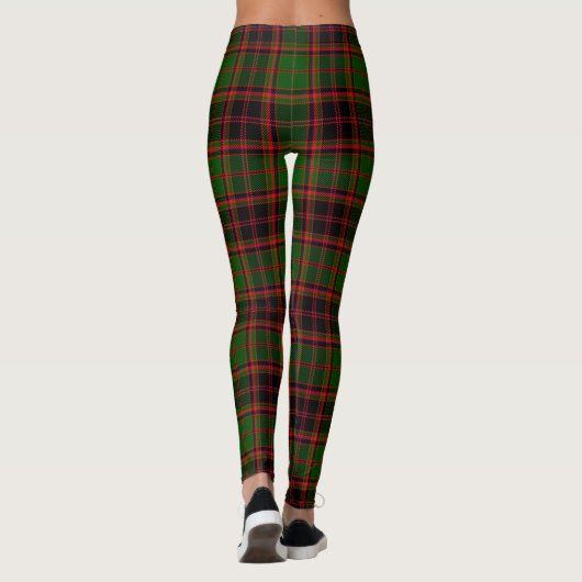 Scotstee Clan Buchan Tartan Vrouwen Leggings (Achterkant)