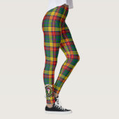 Scotstee Clan Buchanan Crest Tartan Vrouwen Leggin Leggings (Rechts)