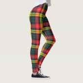 Scotstee Clan Buchanan Modern Tartan Vrouwen Legge Leggings (Rechts)