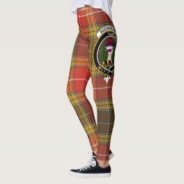 Scotstee Clan Buchanan Old Set Weathered Crest Tar Leggings