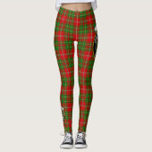 Scotstee Clan Burnett Crest Tartan Vrouwen Legging (Voorkant)