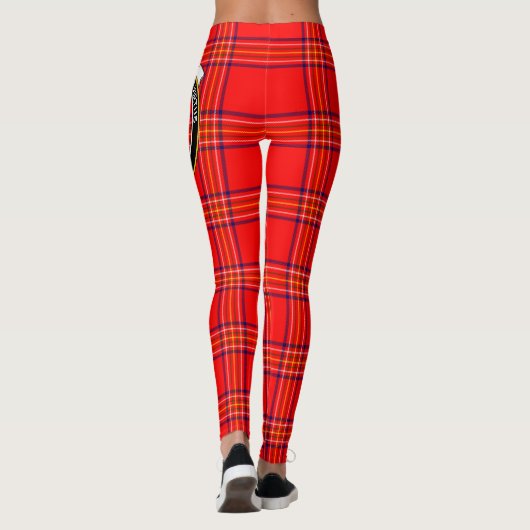 Scotstee Clan Burnett Modern Crest Leggings (Achterkant)