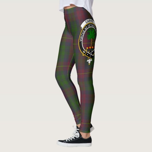 Scotstee Clan Cairns Hunting Crest Tartan Women Leggings (Links)