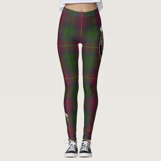 Scotstee Clan Cairns Hunting Crest Tartan Women Leggings (Voorkant)