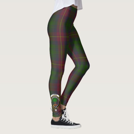 Scotstee Clan Cairns Hunting Crest Tartan Women Leggings (Rechts)
