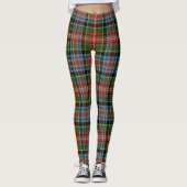 Scotstee Clan Caledonia Tartan Vrouwen Leggings (Voorkant)