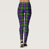 Scotstee Clan Cameron Crest Tartan Vrouwen Legging (Achterkant)