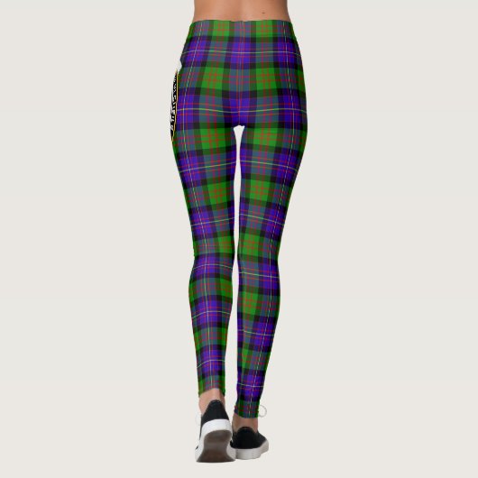Scotstee Clan Cameron Crest Tartan Vrouwen Legging (Achterkant)