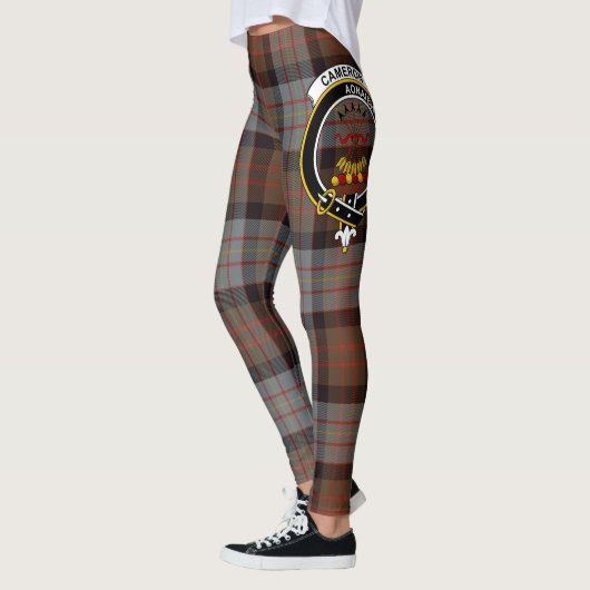 Scotstee Clan Cameron van Erracht Weathered Crest Leggings (Links)