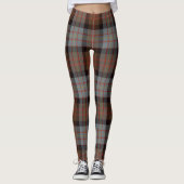 Scotstee Clan Cameron van Erracht Weathered Tartan Leggings (Voorkant)