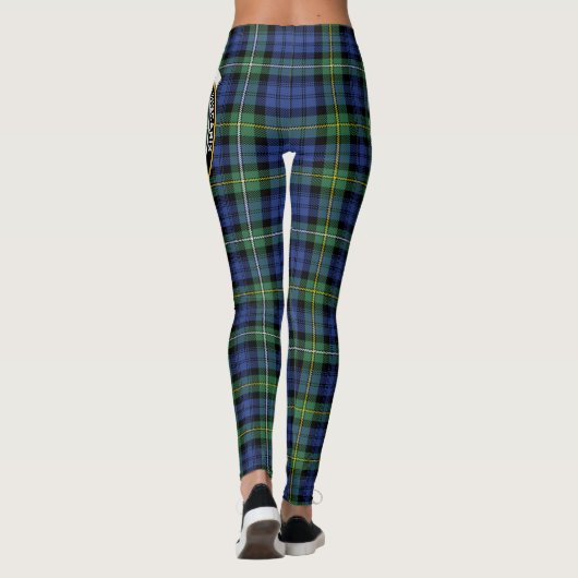Scotstee Clan Campbell Argyll Ancient Crest Tartan Leggings (Achterkant)