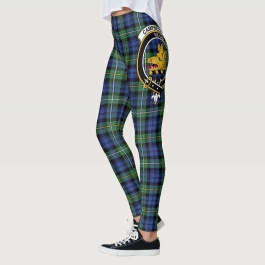 Scotstee Clan Campbell Argyll Ancient Crest Tartan Leggings (Links)