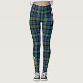 Scotstee Clan Campbell Argyll Ancient Crest Tartan Leggings (Voorkant)