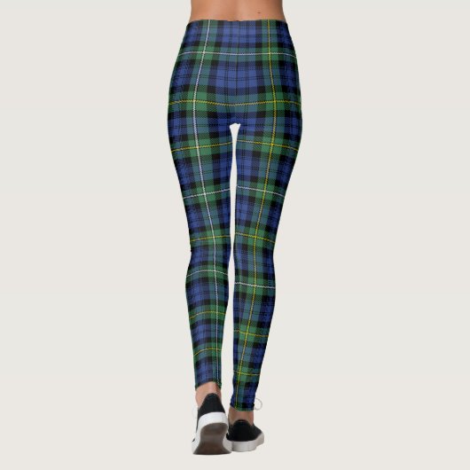 Scotstee Clan Campbell Argyll Ancient Tartan Vrouw Leggings (Achterkant)