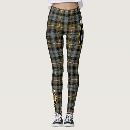 Scotstee Clan Campbell Argyll Weathered Crest Leggings (Voorkant)