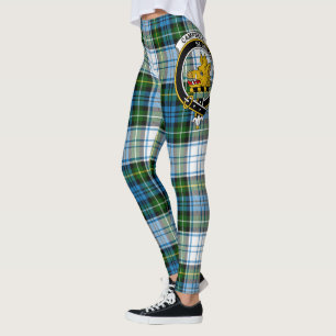 Scotstee Clan Campbell Dress Crest Tartan Vrouwen Leggings