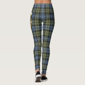 Scotstee Clan Campbell Faded Crest Tartan Vrouwen Leggings (Achterkant)