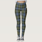 Scotstee Clan Campbell Faded Crest Tartan Vrouwen Leggings (Voorkant)
