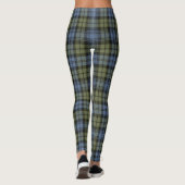 Scotstee Clan Campbell Faded Tartan Vrouwelijke Le Leggings (Achterkant)