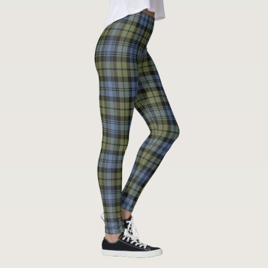 Scotstee Clan Campbell Faded Tartan Vrouwelijke Le Leggings (Rechts)