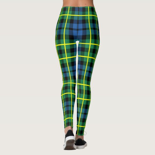 Scotstee Clan Campbell van de oude Tart van Breada Leggings (Achterkant)