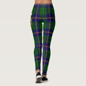 Scotstee Clan Carmichael Modern Crest Tartan Vrouw Leggings (Achterkant)