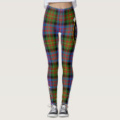 Scotstee Clan Carnegie Ancient Crest Tartan Vrouwe Leggings (Voorkant)