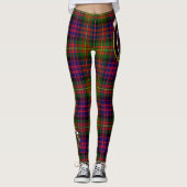 Scotstee Clan Carnegie Modern Crest Tartan Vrouwen Leggings (Voorkant)