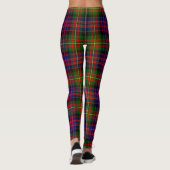 Scotstee Clan Carnegie Modern Tartan Vrouwen Legge Leggings (Achterkant)