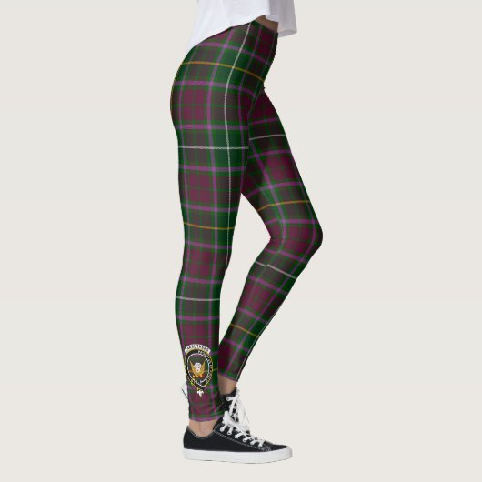Scotstee Clan Carruthers Crest Tartan Vrouwen Leggings (Rechts)
