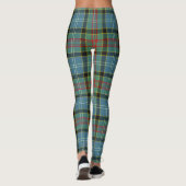 Scotstee Clan Cathcart Tartan Vrouwelijke Leggings (Achterkant)