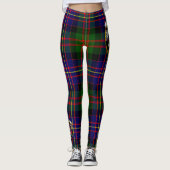 Scotstee Clan Chalmers Crest Tartan Vrouwen Leggin Leggings (Voorkant)