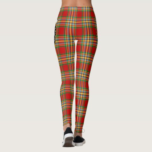 Scotstee Clan Chattan Crest Tartan Vrouwen Legging (Achterkant)