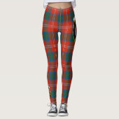 Scotstee Clan Chisholm Ancient Crest Tartan Vrouwe Leggings (Voorkant)