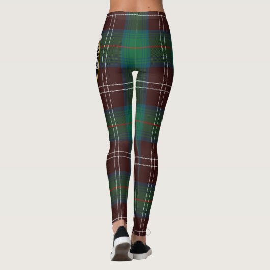 Scotstee Clan Chisholm Hunting Ancient Crest Tarta Leggings (Achterkant)