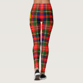 Scotstee Clan Christie Crest Tartan Vrouwen Leggin Leggings (Achterkant)