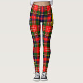 Scotstee Clan Christie Crest Tartan Vrouwen Leggin Leggings (Voorkant)
