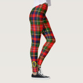 Scotstee Clan Christie Crest Tartan Vrouwen Leggin Leggings (Rechts)